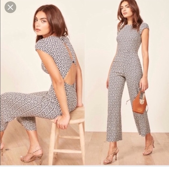 Reformation Pants - Reformation Mayer jumpsuit size 10 nwt